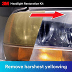 3M Headlight Lens Restoration System, 39008, 1 Kit