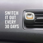 Febreze Car Odor-Eliminating Air Freshener Vent Clip with Gain Scent, Moonlight Breeze, 2 count