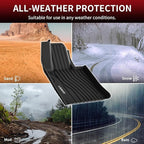 LASFIT Floor Mats & Cargo Mat for Mercedes Benz GLC SUV 2026 2025 2024 2023 GLC300 / GLC43 AMG (Not for Coupe & PHEV), All Weather TPE Car Mats for GLC 2023-2026 Floor Liners & Trunk Mat, Black