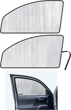 YelloPro Side Window Front Seat Reflective Sunshade Custom Fit for 2016 2017 2018 2019 2020 2021 2022 2023 Toyota Tacoma, TRD Off-Road, SR, SR5, TRD Sport, TRD Pro, Limited 2Dr 4Dr Accessories (2pcs)