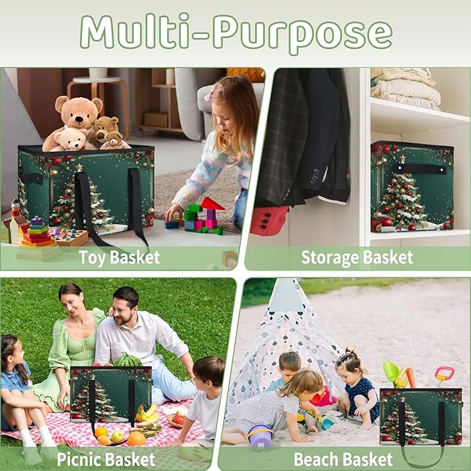 Reusable Grocery Bags Heavy Duty Shopping Bags Foldable Large Tote Bags with Long Handles & Hard Bottom