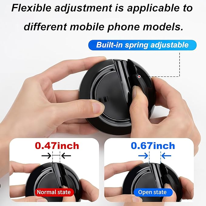 Multifunction Car Anti-Slip Mat, 2025 New Rotatable Anti Skid Car Dashboard Pad with Temporary Parking Numbe and Large Pad, P