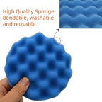 12Pcs 7inch Foam Buffing Polishing Pads Kit, with Coral Fleece Pad, Backing Plate, M14 Drill Adapter, Car Buffing Kit for Car Polishing, Waxing, Sealing Glaze (12Pcs-7inch)