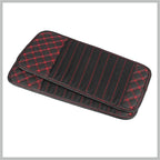 2pcs Car CD Visor Storage Cases Vehicle Sun Visor Organizer with 10 DVD Storage Sleeves Black with Red Line Replacement Car Parts