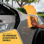 Chemical Guys Professional Grade Premium Microfiber Towels for Cars, Gold, 16" x 16", Ultra-Soft and Scratch-Free Car Detaili