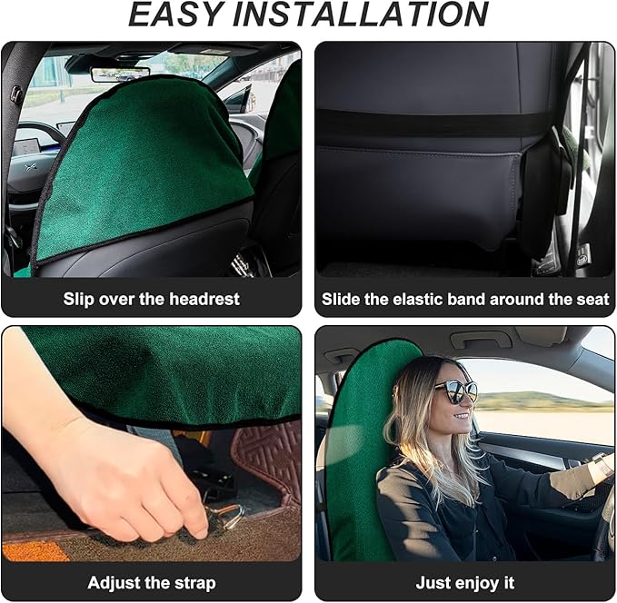 Waterproof Sweating Car Seat Cover for Post Gym Workout, Running, Swimming, Beach and Hiking, Universal Fit Non-Slip Bucket S
