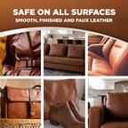 Weiman Leather Cleaner & Conditioner - Cleans, Restores & Protects Leather, UV Protection Prevent Cracking & Fading, For Car 
