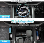 Center Console Organizer Compatible with 2023-2026 Chevy Colorado/2023-2026 GMC Canyon, Armrest Storage Box＆Gear Shift Organizer Tray Interior Truck Accessories