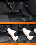 SEALIGHT Ford F150/F150 Lightning Floor Mats - Custom Fit for 2015-2025 2026 Supercrew Models, All Weather Protection, Easy to Clean TPE, 3D Scanning, Non-Slip, Waterproof, Odorless, High Edge Design