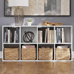 Signature Design by Ashley Onita Contemporary 8 Cube Organizer for Storage, Fits 10.5" by 10.5" by 11" H Storage Bins, Wood, 