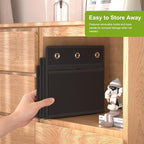 VERONLY Over the Door Shoe Organizer, Hanging Shoe Rack for Closet with 16-20 Pairs Capacity, Foldable Storage for Shoes, Boo