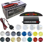 Parking Sensor Kit Backup Sensor Kit Reverse Sensor for Car 18 Color Options for Probes Adjustable Alarm Volume Professional 