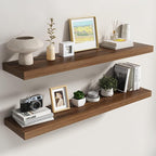 Dreamland 48 Inch Floating Shelves for Wall,8 Inch Deep Floating Shelves,48" W x 8" D Wall Shelves for Bedroom,Living Room,Ki