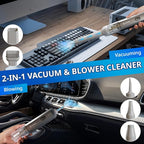 Car Vacuum 15KPa Handheld Vacuum Cordless, Portable Vacuum Cleaner with HEPA Filter, 2 Suction Modes, Type-C Charging, Lightw