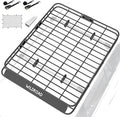WILDROAD Roof Rack Cargo Basket, Upgraded 4” Fence Wide Car Roof Basket, 64"x 50"x 4" Universal Car Top Carrier Basket with Super Duty Bungee Cargo Net and Ratchet Straps Fits for SUV Truck Cars