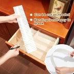 Vesici 80 Pcs Drawer Dividers Adjustable Plastic Organizer DIY Separators Storage Dividers for Socks, Underwear, Makeup, Tidy