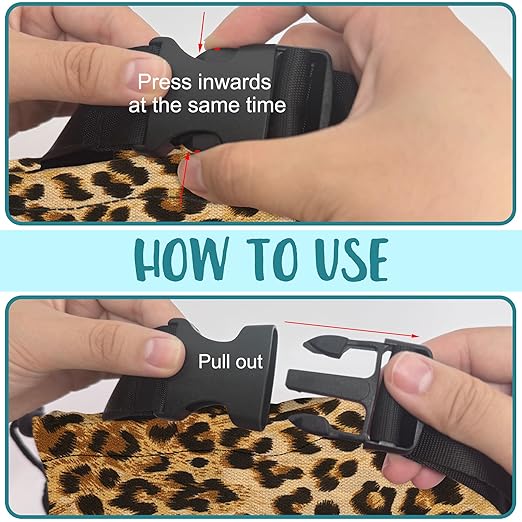Car Trash Bag Brown Leopard Leak-Proof Waterproof Car Garbage Bag with Drawstring Foldable Canvas Trash Bin with Adjustable Buckle for Car Accessories, Travelling, Camping