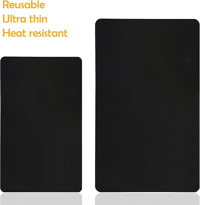 Car Dashboard Anti-Slip Mat, DaKuan 4 Packs 10.5" x 5.7" and 8" x 5.1" Sticky Non-Slip Dashboard Gel Latex Pad for Cell Phone