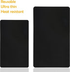Car Dashboard Anti-Slip Mat, DaKuan 4 Packs 10.5" x 5.7" and 8" x 5.1" Sticky Non-Slip Dashboard Gel Latex Pad for Cell Phone