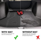 LASFIT Trunk Mat for Honda Civic Sedan 2022-2026 & Civic Sedan Hybrid 2025-2026, All Weather TPE Custom Fit Trunk Liner Trunk Tray Cargo Mat Cargo Liner Cargo Tray (Not for Hatchback/Type-R)
