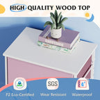 WLIVE Dresser with 4 Drawers, Storage Tower, Organizer Unit, Fabric Dresser for Bedroom, Hallway, Entryway, Closets, Sturdy S