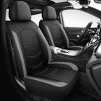 Seat Covers,Sport and Breathable Seat Covers,Anti-Slip Universal Fit Car Seat Covers Full Set for Cars Sedans SUV and Truck(F