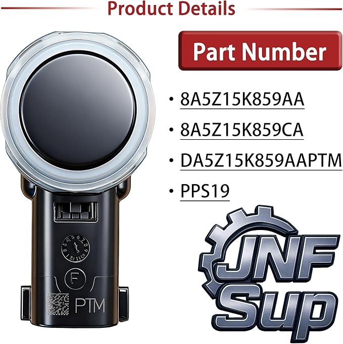 Parking Assist(Aid) Sensor - Compatible with Ford Fusion, Edge, Explorer, Taurus, Mustang, Lincoln MKZ, MKT(2010-2019), 3-Pin