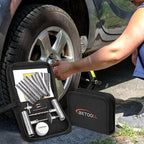 Tire Repair Kit, 24 Pcs Professional Heavy Duty Universal Emergency Flat Tire Repair Kit to Fix Punctures, for car Motorcycle