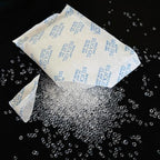 Silica Gel Packs - 15 Packs 50 Gram Desiccant Packets, Food Safe Moisture Absorbers for Storage, Reusable Silica Gel Dehumidi