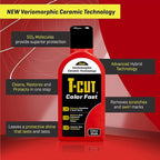 T-Cut Light Red Scratch Remover Color Fast Paintwork Restorer Car Polish, 13 Colors Available, 17 Fl Oz