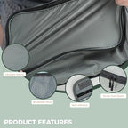 8-Piece Compression Packing Cubes for Travel, Trendy Luggage Organizer Set for Young Travelers, Space Saving for Carry-On, Su