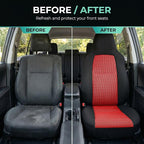 FH Group Automotive Front Car Seat Covers for SUV, Trucks, Sedan and More - Universal Fit Front High Back Design Interior Acc