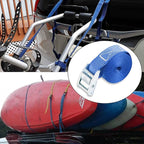 Cartman 1" x 12' Lashing Straps Up To 600lbs,4pk Blue