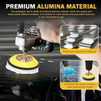 215Pcs 3 Inch Sanding Disc Drill Polishing Kit, Headlight Restoration Kit, Hook and Loop Sanding Pads - 60 to 10000 Grits Wet