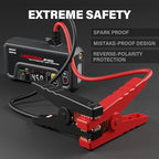 LOKITHOR JP400 Jump Starter with Air Compressor, 2500A 12V Car Battery Jumper Starter Portable (8.5L Gas/6.5L Diesel) with
