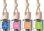 CE Craft Hanging Car Air Freshener – Fragrance Oil Diffuser with Essential Oils – Long-Lasting Aromatherapy Scents for Automo