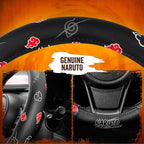 Naruto Shippuden Car Steering Wheel Cover, 15 Inch Anime Steering Wheel Cover, Cushioned Soft Comfortable Cover Anime Car Accessories for Men Women, Akatsuki