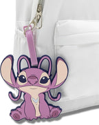 Disney Stitch Luggage Tag 2 Piece Set | Stitch & Angel Kids Luggage Tags for Suitcases | 4.25" Travel Essentials Cruise Ship 