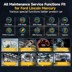 ANCEL FD700 Ford Lincoln Mercury OBD2 Scanner, Full System Automotive Car Code Reader with All Functions, Including Battery