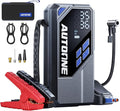 AUTOONE 10000A Jump Starter with Air Compressor, 24000mAh Jump Box with Tire Inflator (All Gas & Diesel) Portable Car