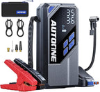 AUTOONE 10000A Jump Starter with Air Compressor, 24000mAh Jump Box with Tire Inflator (All Gas & Diesel) Portable Car