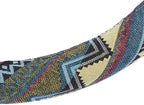 X AUTOHAUX 40cm 16 Inch Universal Steering Wheel Cover for Cars Trucks SUV Ethnic Style Multicolor Printing Pattern