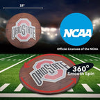 Fan Creations Ohio State Football Field Tray and Lazy Susan Entertain and Decorate to Show Your Buckeyes Pride