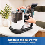 Vacmaster 600 Series 24V Cordless Portable Carpet & Upholstery Spot Cleaner Machine, 16Kpa Power Suction, with Hose Cleaning 