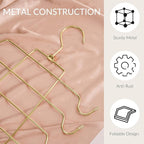 ZEDODIER 2 Pack Tank Top Hanger Space Saving, Bra Hangers for Closet Organizer, Hanging Bra Organizer Tank Tops Holder with 1