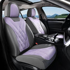 Coverado Car Seat Covers Full Set, Seat Covers for Cars, Waterproof Leather Automotive Seat Cover, Universal Car Interior Pro