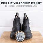 Snowshoe Leather Conditioner, Made in USA Since 1927 - Protect, Condition, Restore & Waterproof - Leather Conditioner for Fur