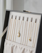 pickpiff 2 Layer Jewelry Box Organizer for Women, Jewelry Organizer with Handle & Removable Tray, Necklace Holder Ring Earrin