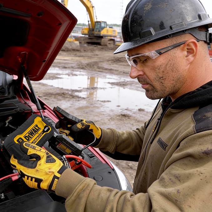 DeWalt DXAELJ18C 1800 Peak Amp Li-Ion Jump Starter with USB Power, Carrying Case