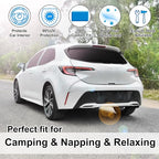 TINGLU Window Shades for Toyota Corolla 2014-2019 6PCS Accessories Car Side Full Windows Windshield Sun Shade Sun UV Rays & Privacy Protection for Camping Napping Relaxing